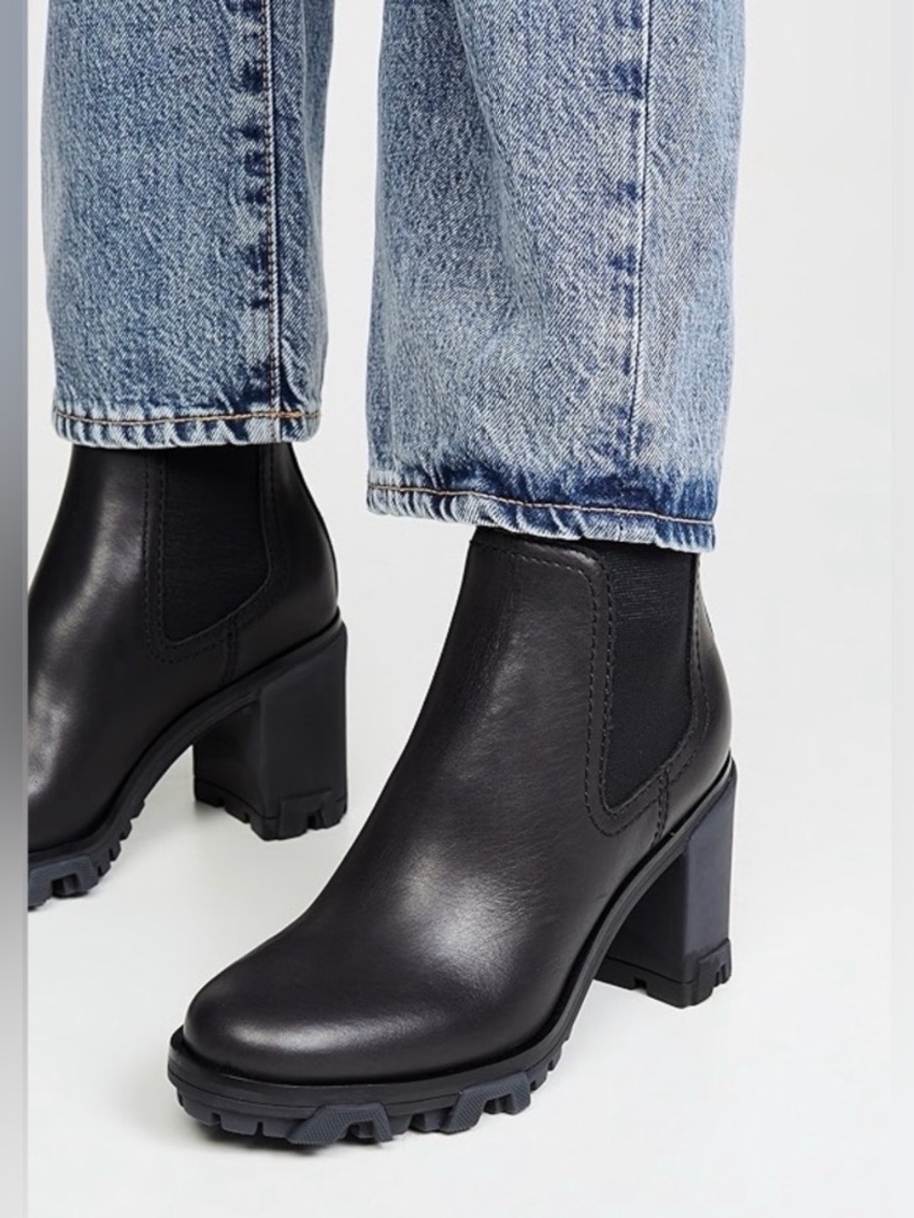 rag & bone Black Leather Chelsea Boots